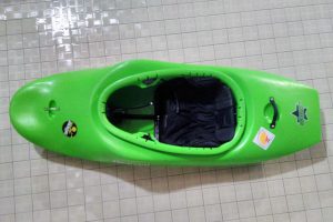 Freestyleboot grün